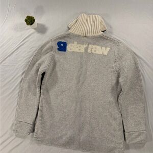 Men’s G Star Raw Zip Knitted Sweater Cardigan Size XL